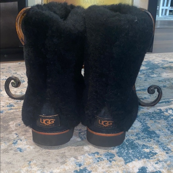 UGG Black Ankle Boots NWOT
